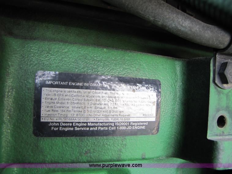 image for item 3553 2002 John Deere 9200 4WD tractor