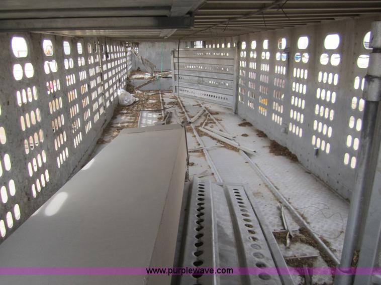 image for item 6423 1995 Barrett 50' straight deck hog trailer