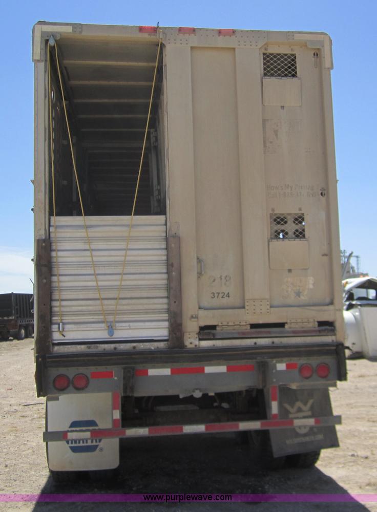 image for item 6473 1995 Wilson 53' straight deck hog trailer