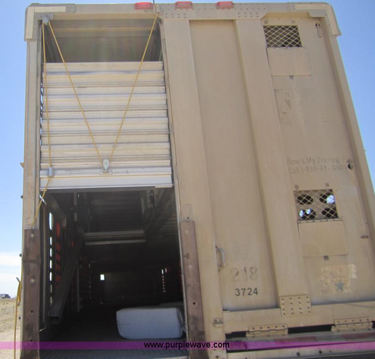 image for item 6473 1995 Wilson 53' straight deck hog trailer