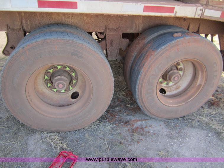 image for item 6475 1994 Pinson 42' feed trailer with reclaim unit