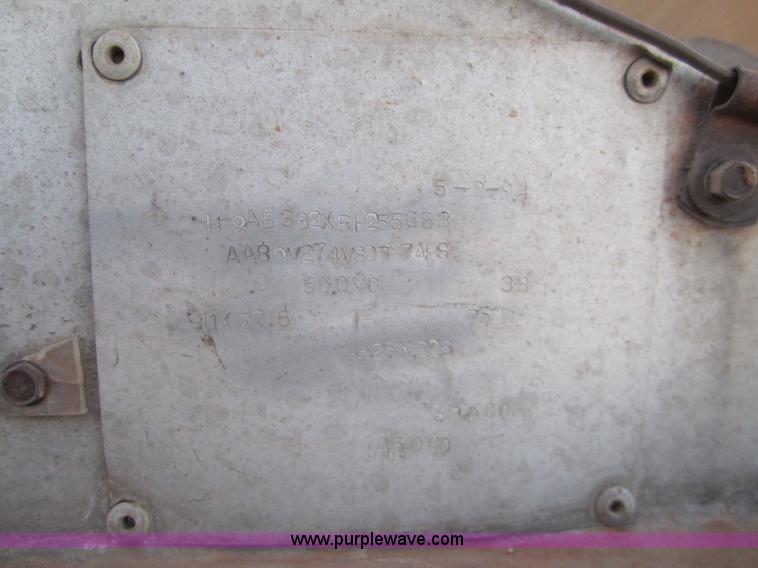 image for item 6475 1994 Pinson 42' feed trailer with reclaim unit