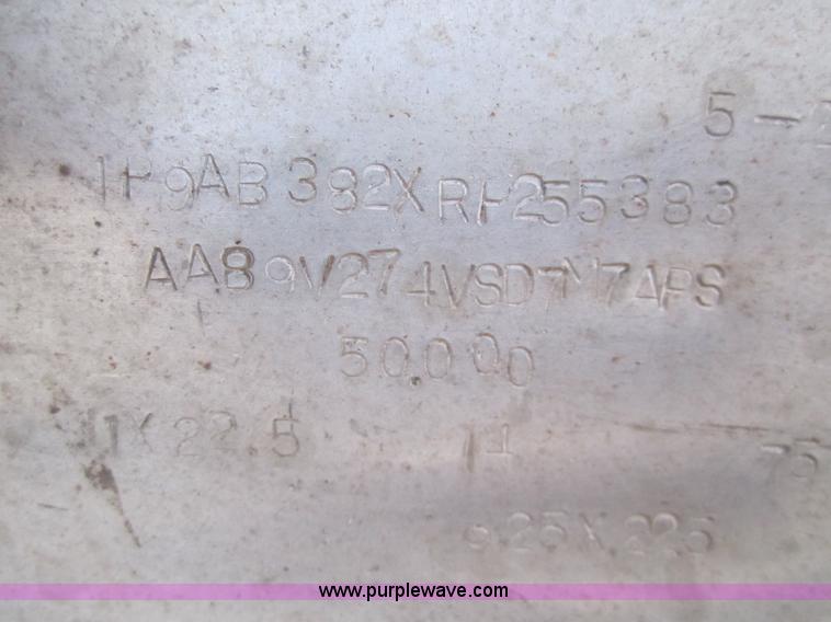 image for item 6475 1994 Pinson 42' feed trailer with reclaim unit