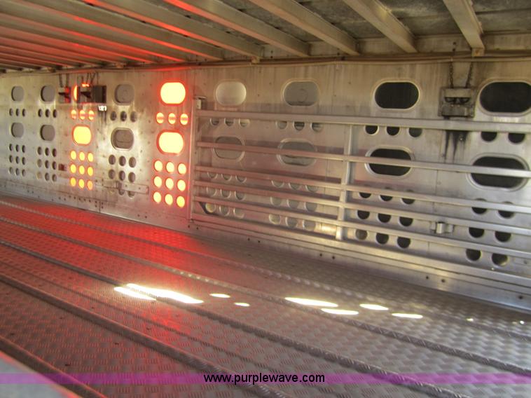 image for item 6477 1996 Merritt 53' straight deck hog trailer