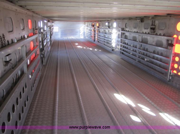 image for item 6477 1996 Merritt 53' straight deck hog trailer