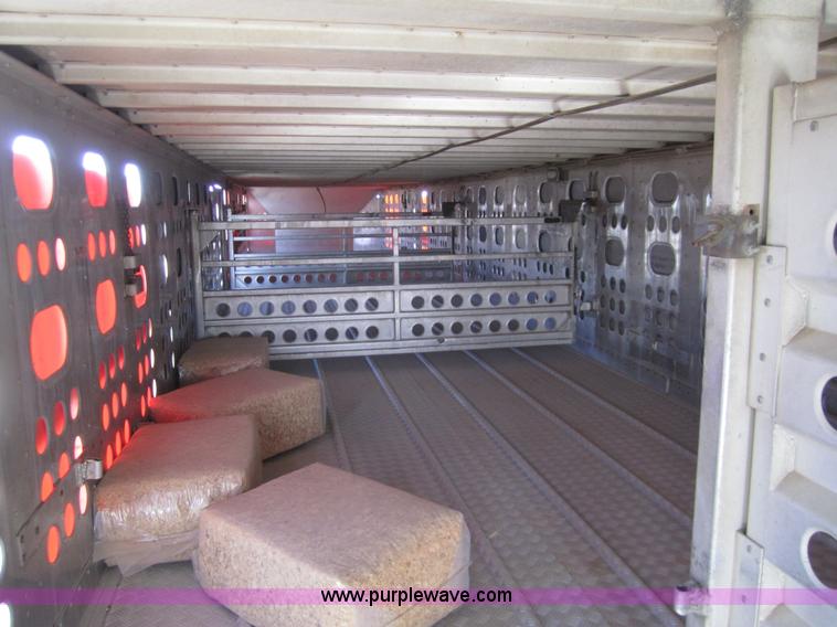 image for item 6478 1997 Merritt 53' straight deck hog trailer