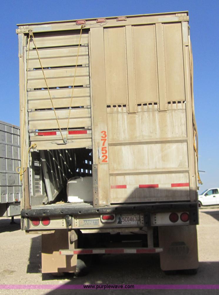 image for item 6480 1995 Barrett 53' straight deck hog trailer