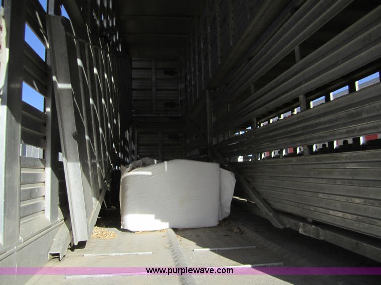 image for item 6480 1995 Barrett 53' straight deck hog trailer