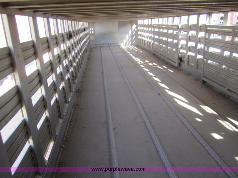 image for item 6480 1995 Barrett 53' straight deck hog trailer