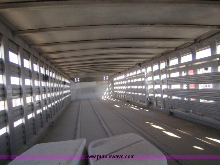 image for item 6480 1995 Barrett 53' straight deck hog trailer