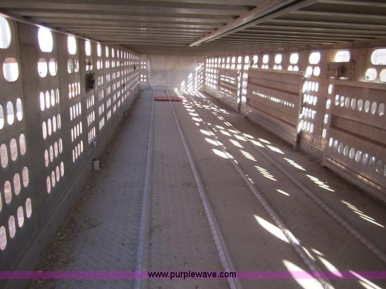 image for item 6481 1995 Barrett 53' straight deck hog trailer