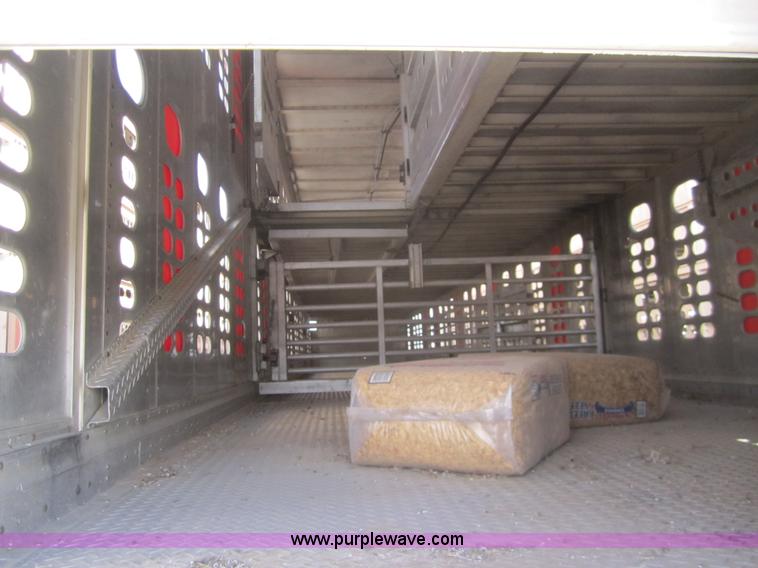 image for item 6482 1996 Wilson 53' straight deck hog trailer