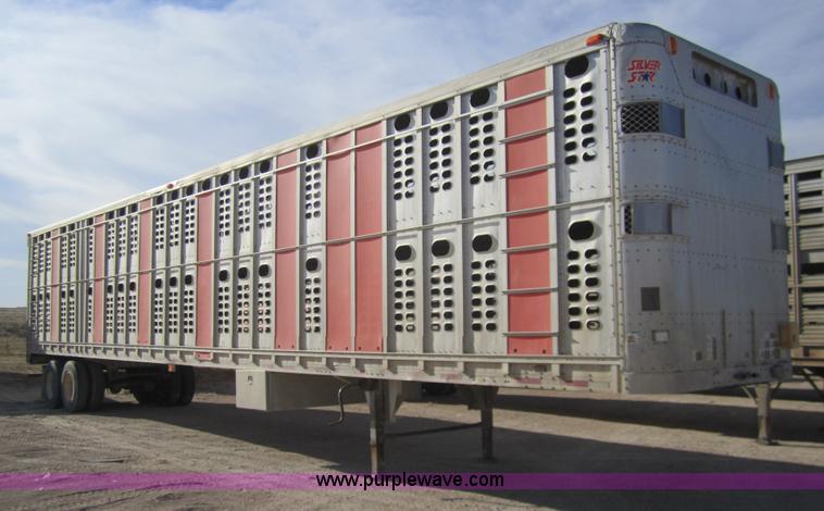 image for item 6482 1996 Wilson 53' straight deck hog trailer
