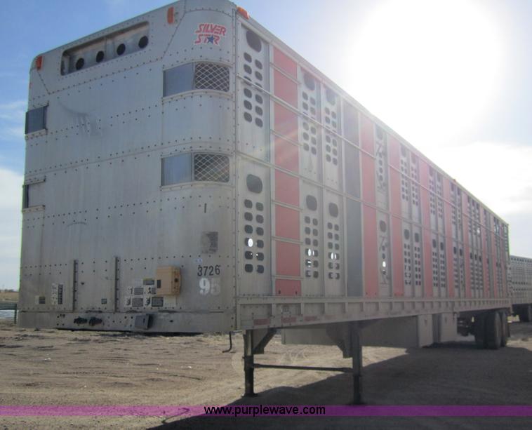 image for item 6482 1996 Wilson 53' straight deck hog trailer