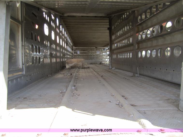 image for item 6483 1997 Merritt 53' straight deck hog trailer