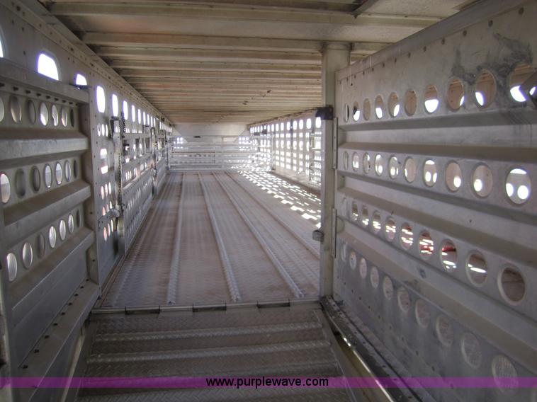 image for item 6483 1997 Merritt 53' straight deck hog trailer