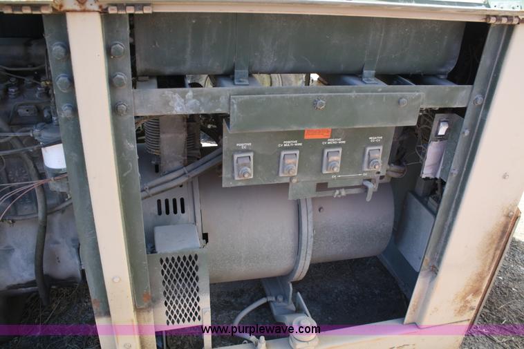 image for item 4703 1991 Hobart generator/welder/air compressor