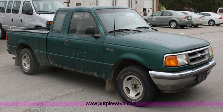 image for item 5098 1996 Ford Ranger XLT supercab pickup truck