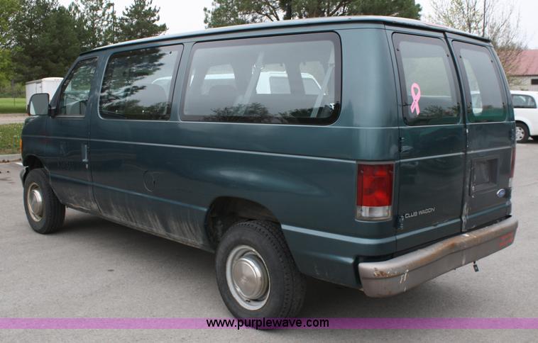 image for item 5099 1996 Ford Club Wagon E350 12 passenger van