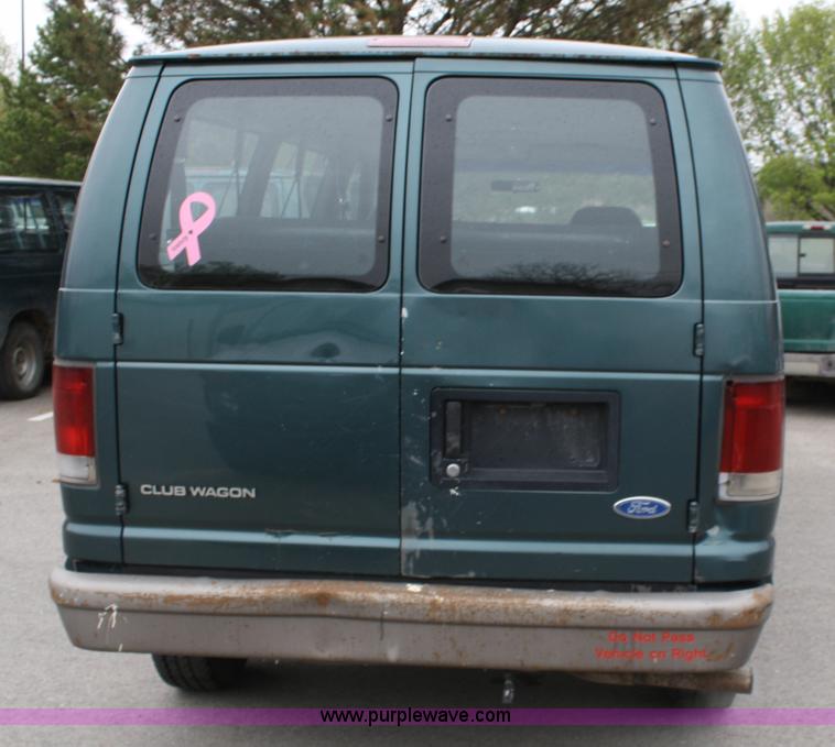 image for item 5099 1996 Ford Club Wagon E350 12 passenger van
