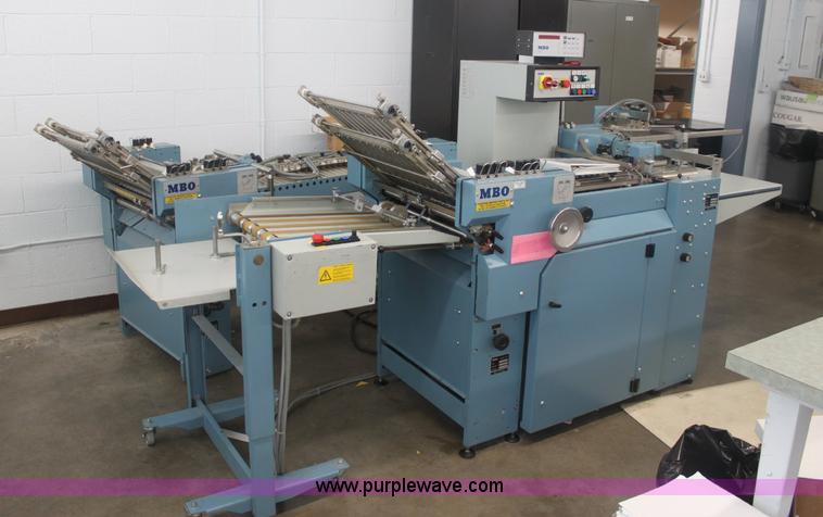 image for item 6114 MBO B20 folding machine