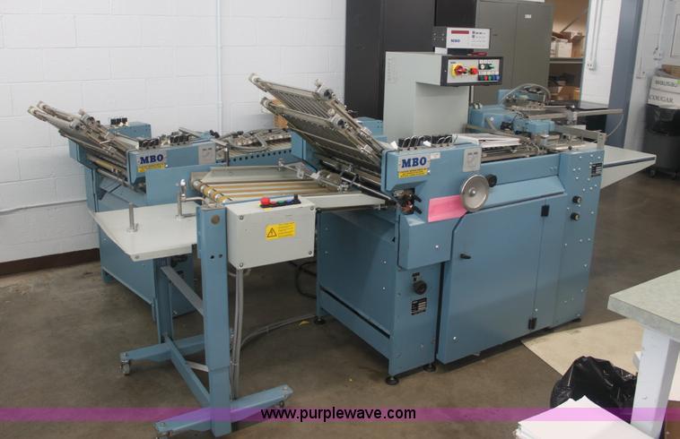 image for item 6114 MBO B20 folding machine