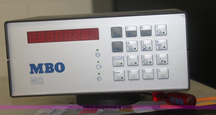 image for item 6114 MBO B20 folding machine