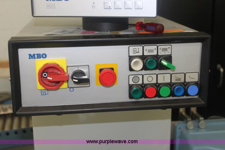 image for item 6114 MBO B20 folding machine