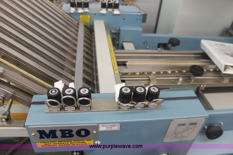 image for item 6114 MBO B20 folding machine