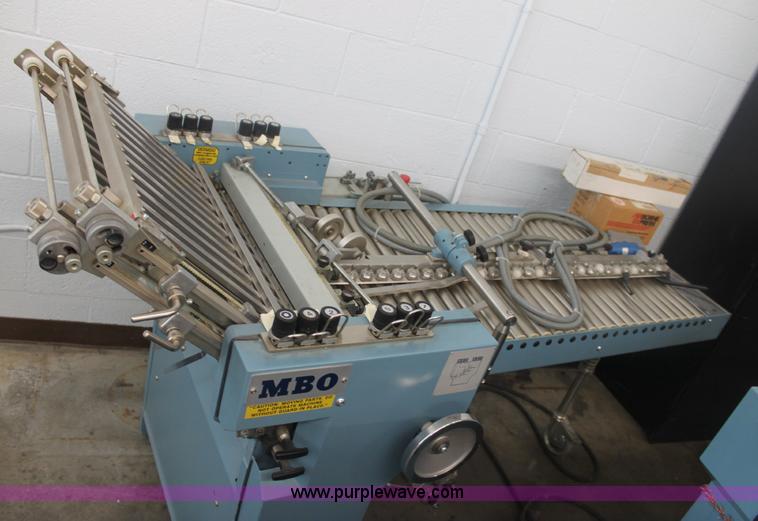 image for item 6114 MBO B20 folding machine
