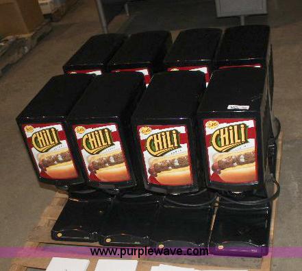 image for item 6323 (8) Gehl's chili sauce dispensers