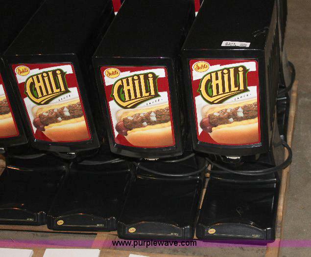 image for item 6323 (8) Gehl's chili sauce dispensers