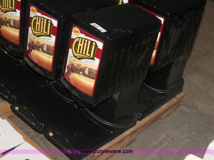 image for item 6323 (8) Gehl's chili sauce dispensers