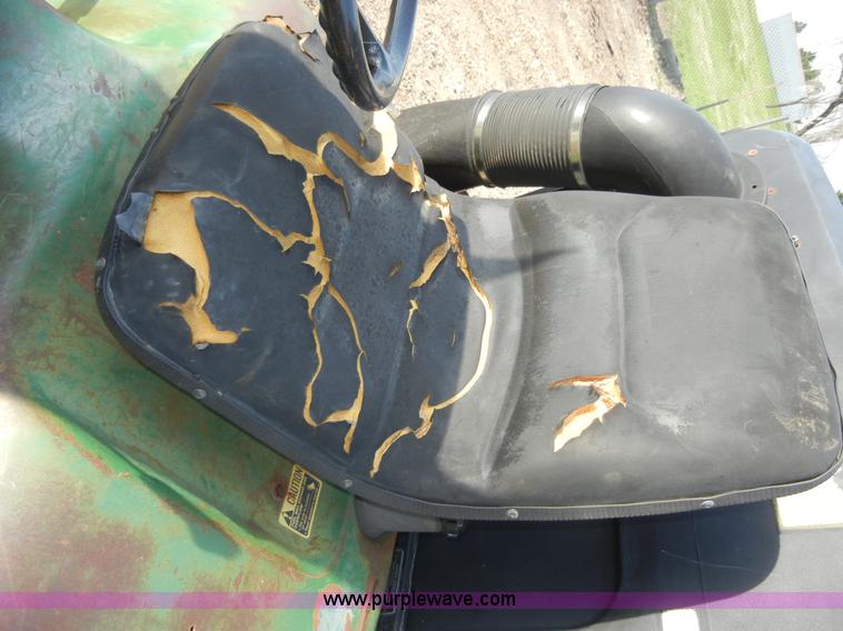 image for item 8723 John Deere 420 lawn mower with bagger