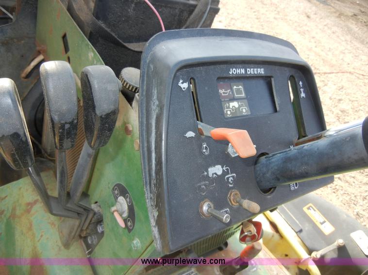 image for item 8723 John Deere 420 lawn mower with bagger