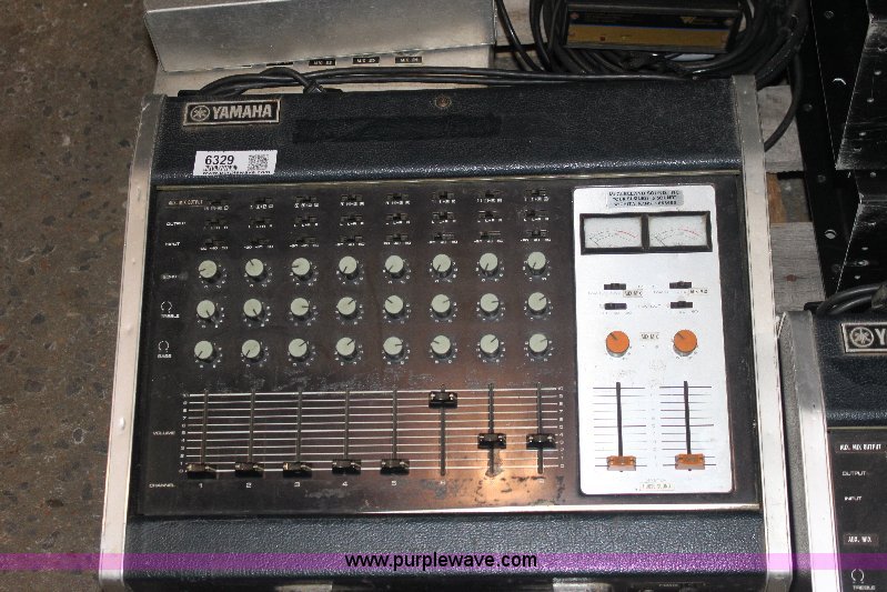 (2) Yamaha mixing boards in Valley Center, KS Item 6329 sold Purple