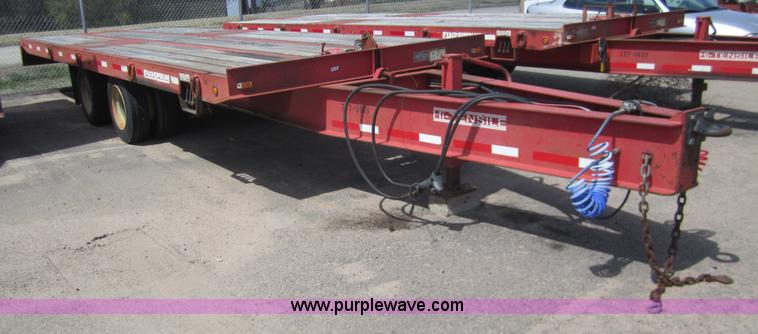 image for item 3093 1999 Evaco 20 ton trailer