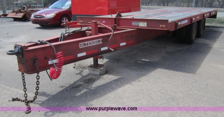 image for item 3093 1999 Evaco 20 ton trailer
