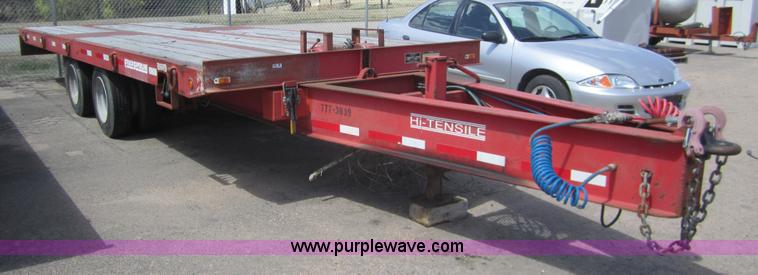 image for item 3094 1999 Evaco 20 ton trailer