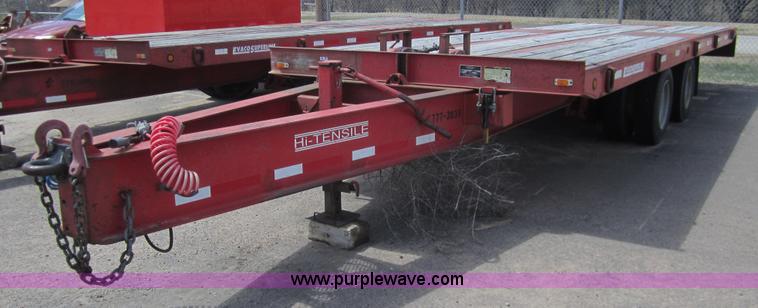 image for item 3094 1999 Evaco 20 ton trailer
