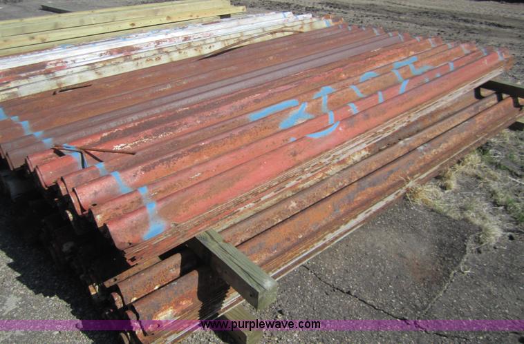 image for item 3108 Approximately 200 pieces of 13' guard rail