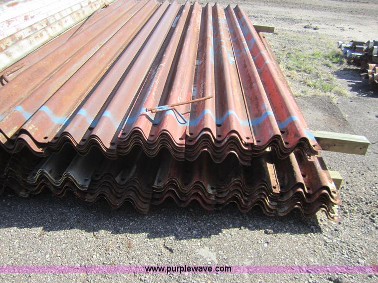 image for item 3108 Approximately 200 pieces of 13' guard rail