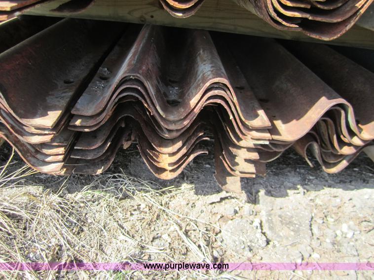 image for item 3108 Approximately 200 pieces of 13' guard rail