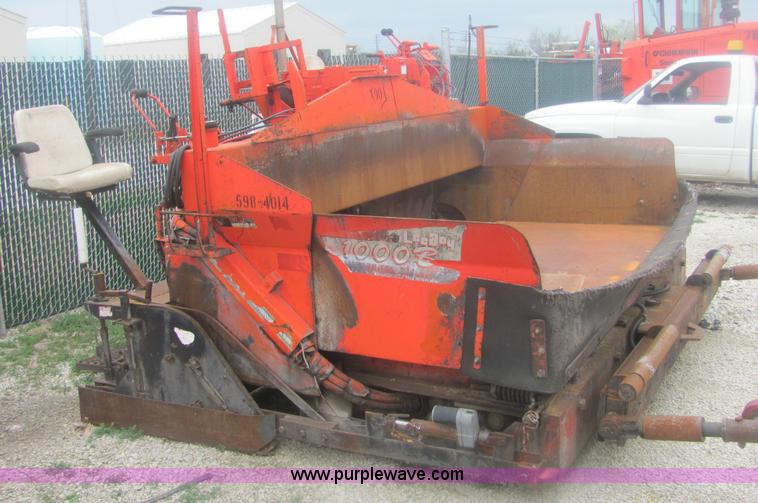 image for item 6163 1994 LeeBoy 1000BH asphalt paver