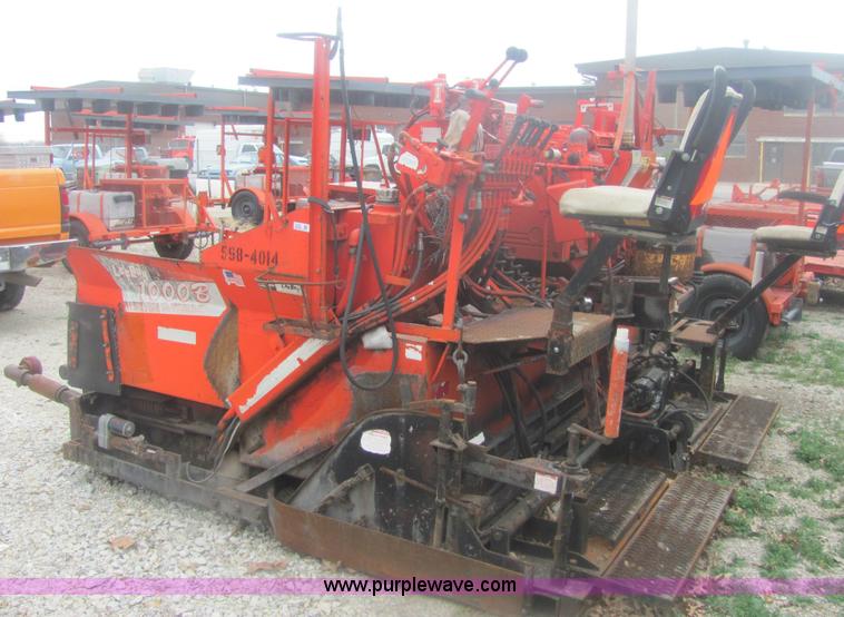 image for item 6163 1994 LeeBoy 1000BH asphalt paver