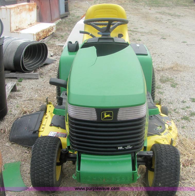 image for item 6169 2001 John Deere 325 lawn mower