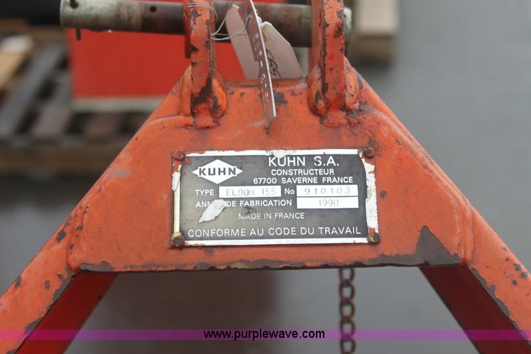 image for item 6319 1991 Kuhn EL80N Rotovator