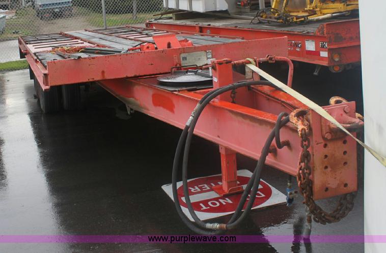 image for item 6320 1991 Trail King TKT24 trailer