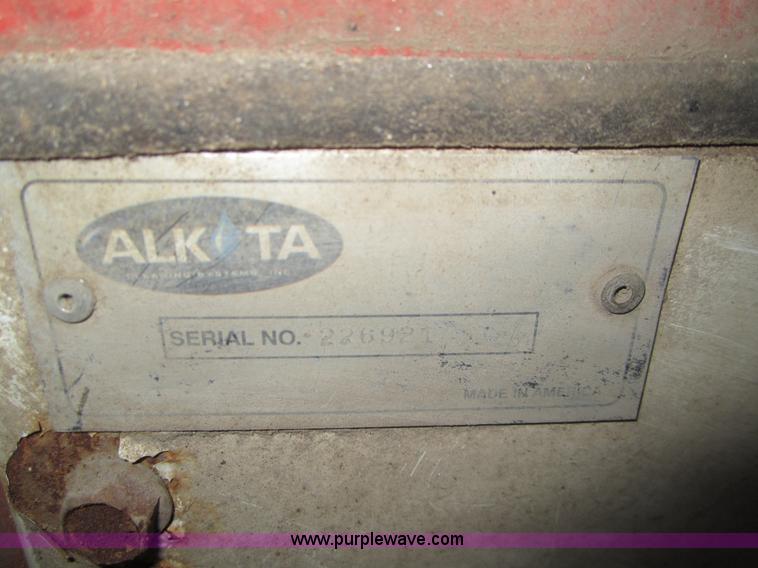 image for item 6431 2004 Alkota 3122 pressure washer