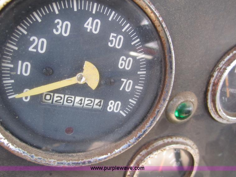 image for item 6440 1973 International Loadstar 1600 truck with core drill attachment